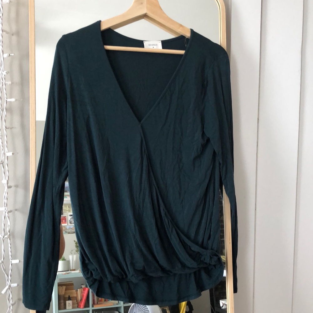 Long sleeve cross shirt